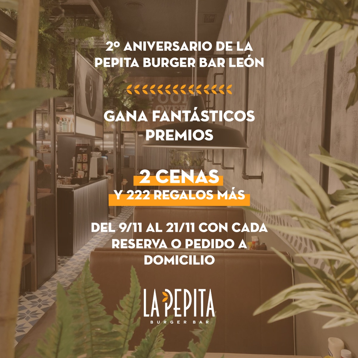 2º Aniversario de La Pepita Burger Bar León