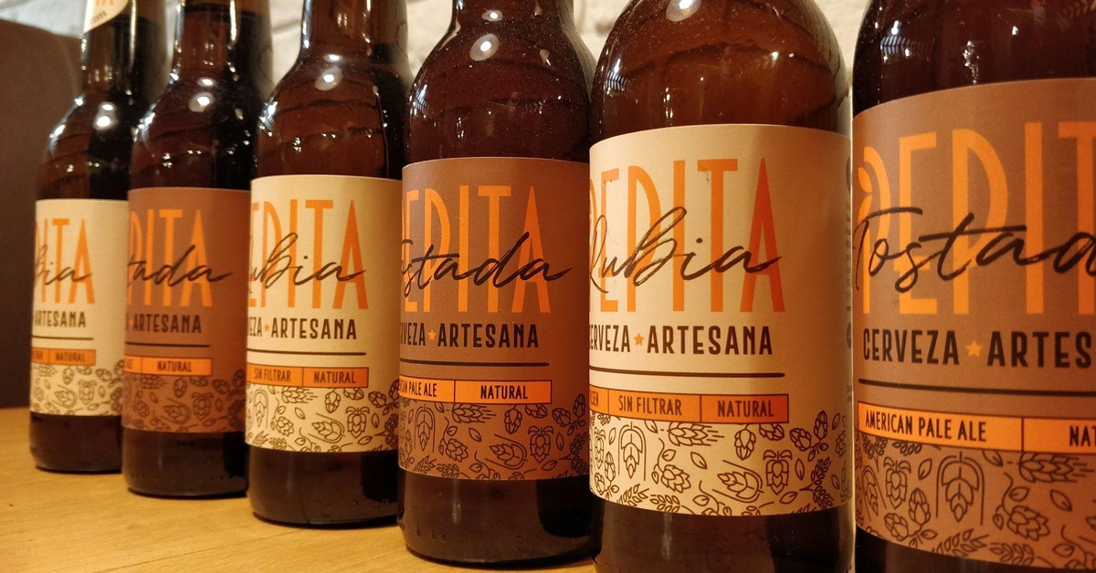 Nuevas cervezas Pepita rubia y tostada