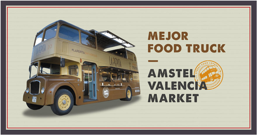 Mejor foodtruck en el Amstel Valencia Market