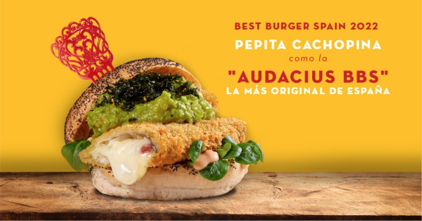 La Pepita Cachopina es la hamburguesa más original de España