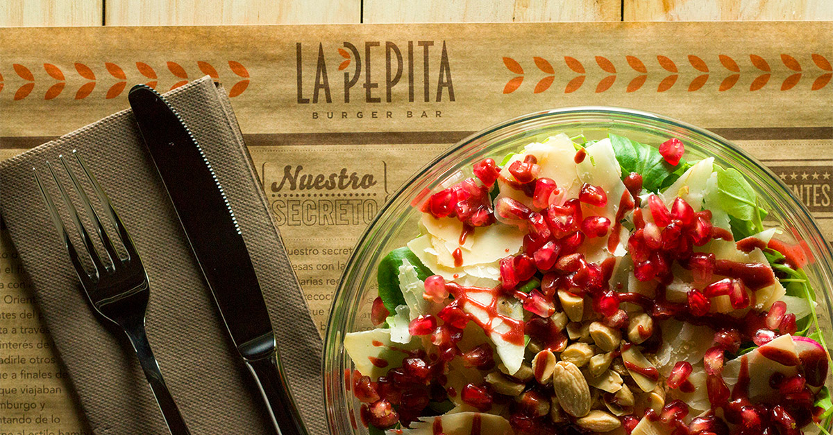 Veggie, gluten free y sin lactosa: en La Pepita Burger Bar lo tenemos todo
