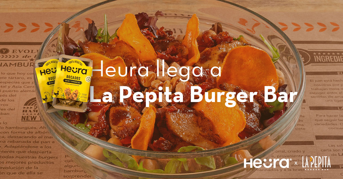 Heura llega a la Pepita Burger Bar